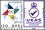 ISO 9001 UKAS certified
